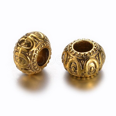 Alloy European Beads MPDL-E454-AG-NR-1