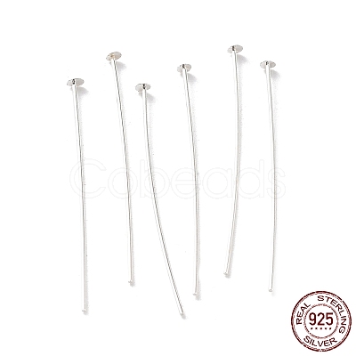 925 Sterling Silver Flat Head Pins STER-M117-03E-S-1