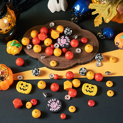 Halloween DIY Beads Findings Kits DIY-TA0014-47B-1