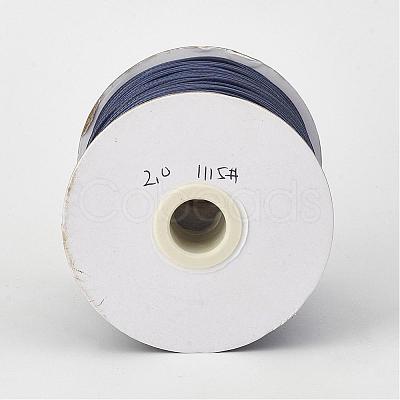 Eco-Friendly Korean Waxed Polyester Cord YC-P002-1mm-1115-1