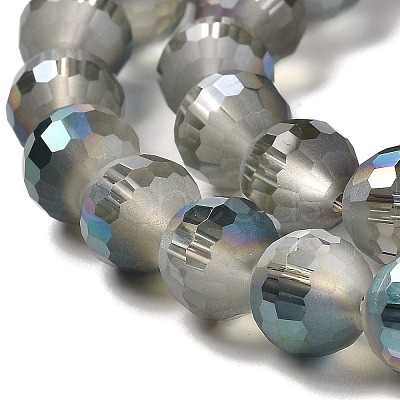 Electroplate Glass Beads Strands EGLA-Z001-03A-HP01-1