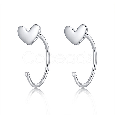 999 Fine Silver Stud Earrings FS-WG1D9DE-07-1