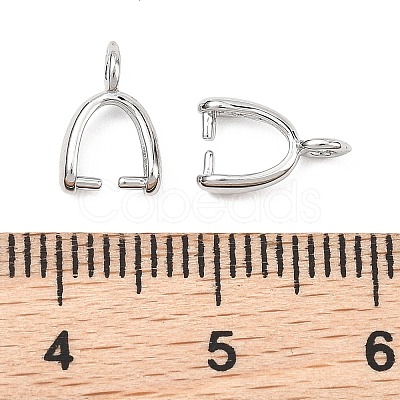 SHEGRACE Brass Ice Pick Pinch Bails XGRQ1U691-371P-1