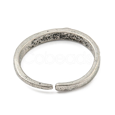 Alloy Cuff Rings for Women RJEW-A034-05AS-1