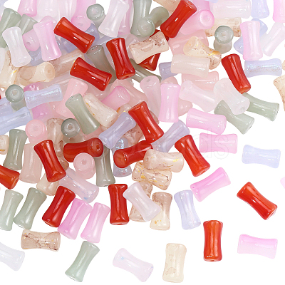 200Pcs Baking Paint Glass Beads DGLA-PA0001-05-1