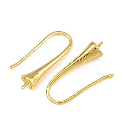 Rack Plating Brass Earring Hooks KK-CBAA482-01G-1
