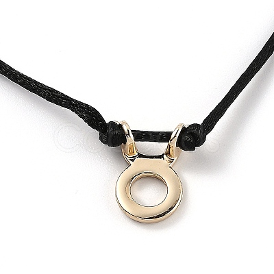Adjustable Polyester Cord Slider Bracelets LS-BJEW-H540-A04-G-1