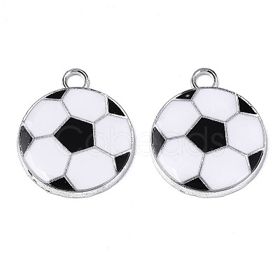 30Pcs Eco-Friendly Alloy Enamel Hollow Pendants FIND-SC0004-59-1