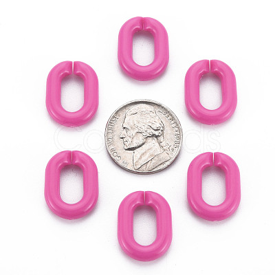 Opaque Acrylic Linking Rings MACR-S373-19B-A03-1