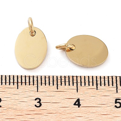 304 Stainless Steel Stamping Blank Tag Pendants STAS-L022-182G-02-1