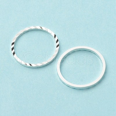 Brass Linking Rings KK-F831-018D-S-RS-1