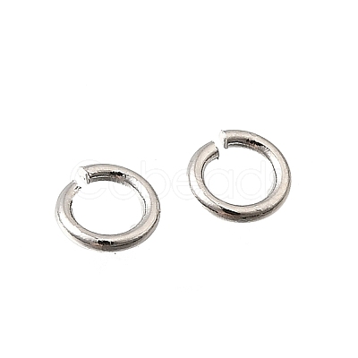 Brass Open Jump Rings KK-B147-03A-P-1