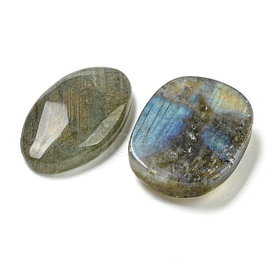 Natural Labradorite Cabochons G-Q191-03-1