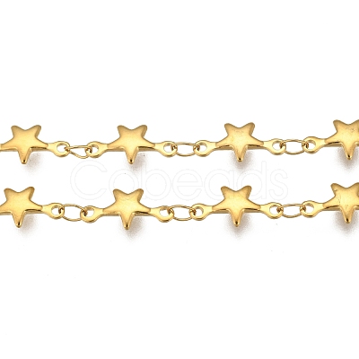 3.28 Feet 304 Stainless Steel Chains X-STAS-P197-059G-1