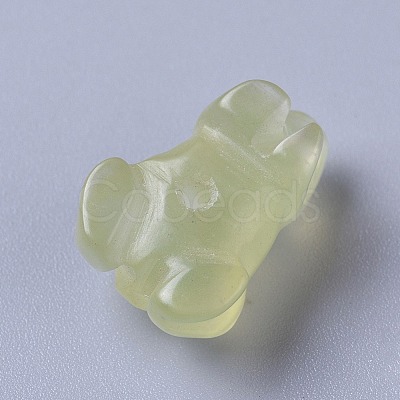 Chinese Style Natural Jade Beads G-L523-086-1