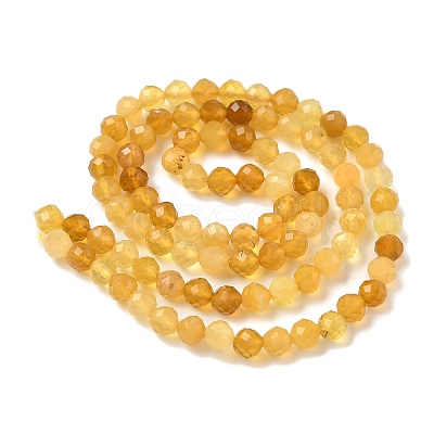 Natural Yellow Opal Beads Strands LS-G-D306-A05-4mm-1