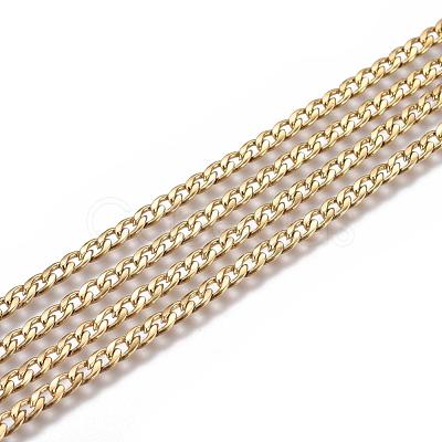 304 Stainless Steel Curb Chains STAS-D414-09-1