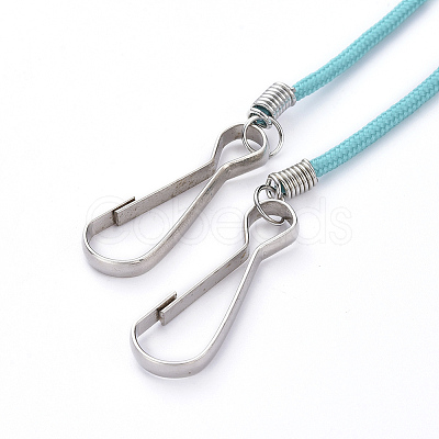 Polyester & Spandex Cord Ropes Eyeglasses Chains AJEW-EH00057-01-1