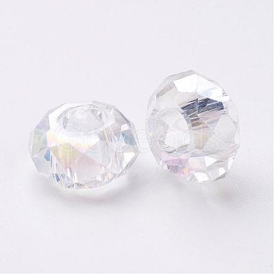 Glass European Beads GDA010-01-1