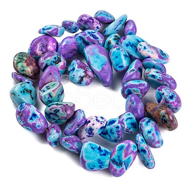 Natural Imperial Jasper Beads Strands G-B083-C01-01-1