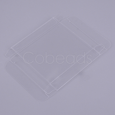 Transparent PVC Box Candy Treat Gift Box CON-WH0074-09-1