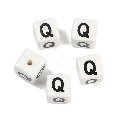 Porcelain Beads X1-PORC-R003-08Q-1