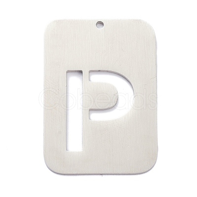 Non-Tarnish 304 Stainless Steel Pendants STAS-K216-49P-P-1
