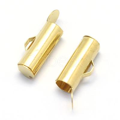 Brass Cord Ends KK-A143-41C2-RS-1