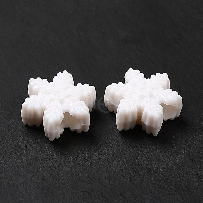 Opaque Acrylic Beads X-MACR-J123-07-1