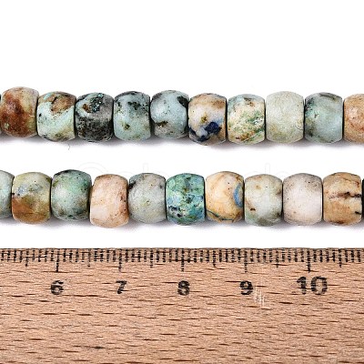 Natural Chrysocolla and Lapis Lazuli Beads Strands G-Q616-02A-03-1