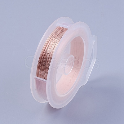 Round Copper Wire for Jewelry Making TWIR-WH0001-0.3mm-05-1