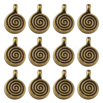 Tibetan Style Alloy Charms MLF0339Y-NF-1