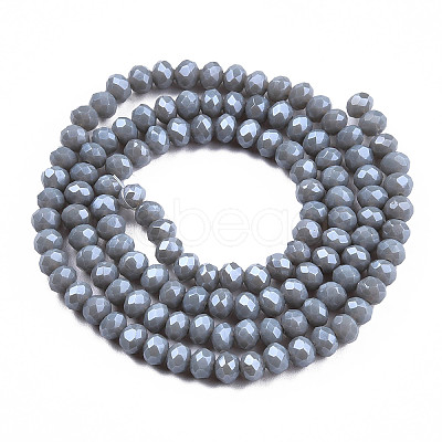 Electroplate Glass Beads Strands LS-EGLA-A034-P1mm-A16-1