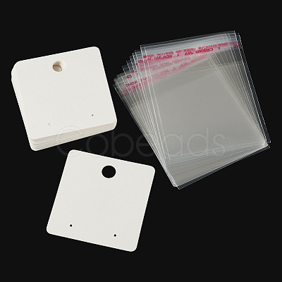 20Pcs Paper Earring Display Cards CDIS-TADJ0002-01A-1