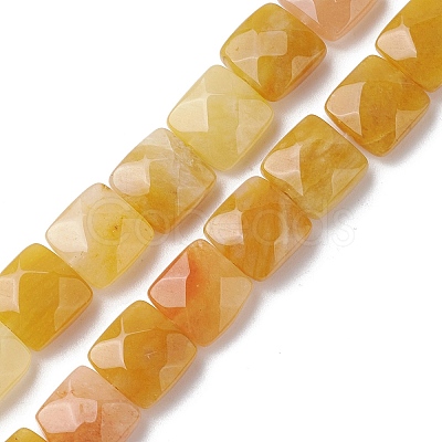 Natural Topaz Jade Beads Strands G-K359-B10-01-1