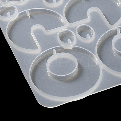DIY Silicone Irregular Shape Pendant Molds DIY-M047-01D-1