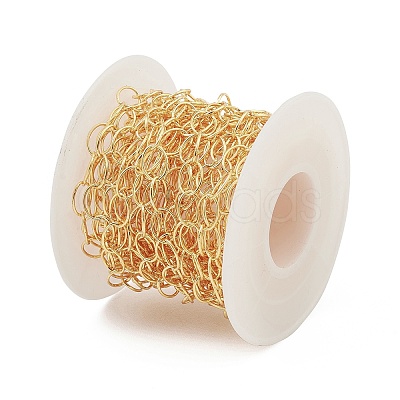 Brass Oval Link Chains CHC-M025-06G-1