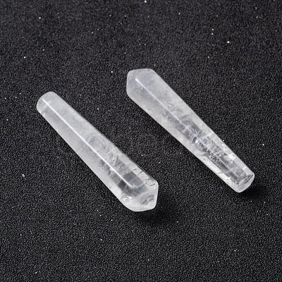 Natural Quartz Crystal Pointed Beads G-P393-M05-1