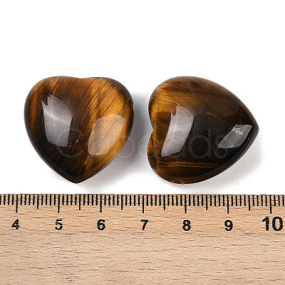 Natural Tiger Eye Gemstone Beads G-E338-11A-1