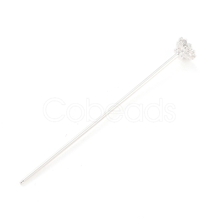 Alloy Hair Stick Findings FIND-O002-02S-1