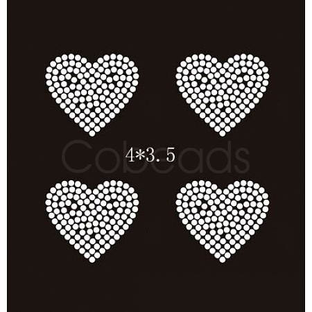 Glitter Hotfix Rhinestone(Hot Melt Adhesive On The Back) DIY-WH0177-22-1