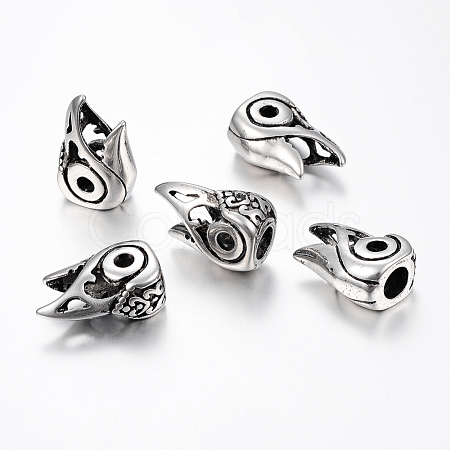 304 Stainless Steel Beads STAS-I074-15AS-1