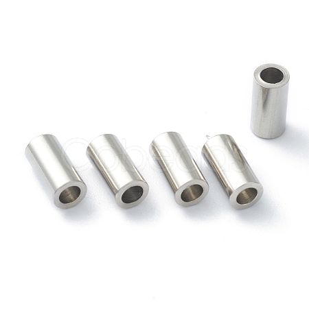 Non-Tarnish 304 Stainless Steel Spacer Beads STAS-B006-17P-A-1