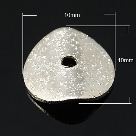 Alloy Wavy Spacer Beads PALLOY-E096-10x10-N-1