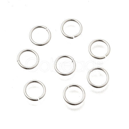 Rack Plating Brass Open Jump Rings KK-O139-18V-S-1
