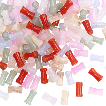 200Pcs Baking Paint Glass Beads DGLA-PA0001-05-1