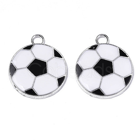 30Pcs Eco-Friendly Alloy Enamel Hollow Pendants FIND-SC0004-59-1