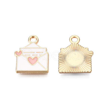 Alloy Enamel Pendants ENAM-S119-051C-1