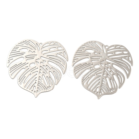 Long-Lasting Plated Brass Filigree Pendants KK-K336-39P-1
