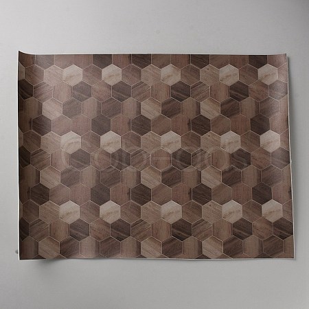 Rectangle Imitation Leather Floor for Dollhouse Accessories DIY-WH0430-755C-1